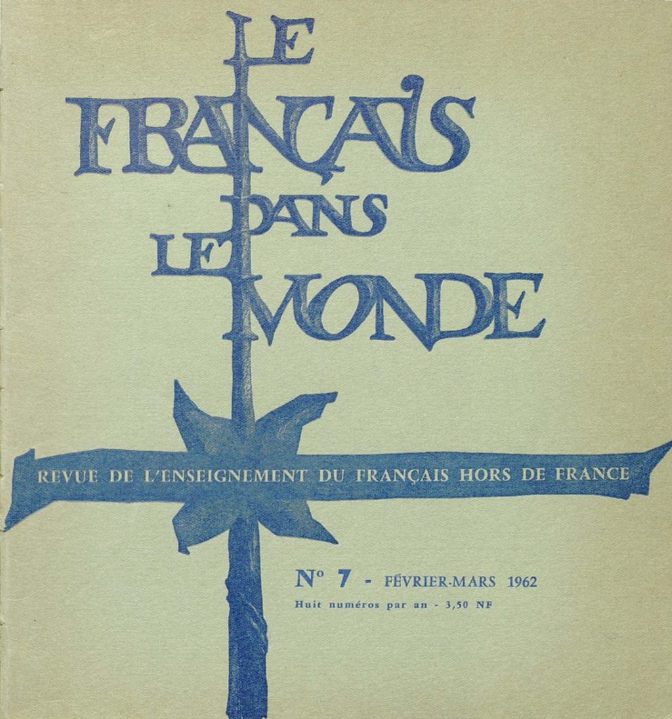 Le français dans le monde 07