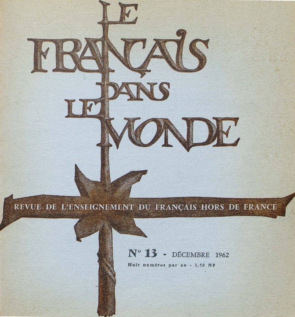Le français dans le monde 13