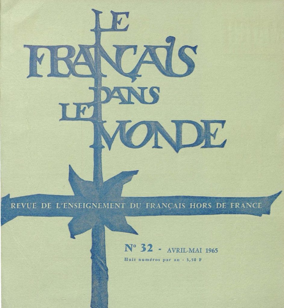 Le français dans le monde 32