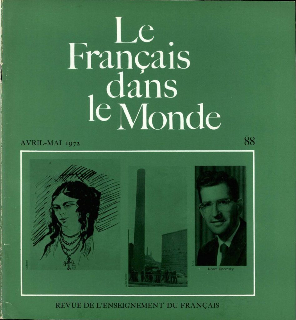 Le français dans le monde 88
