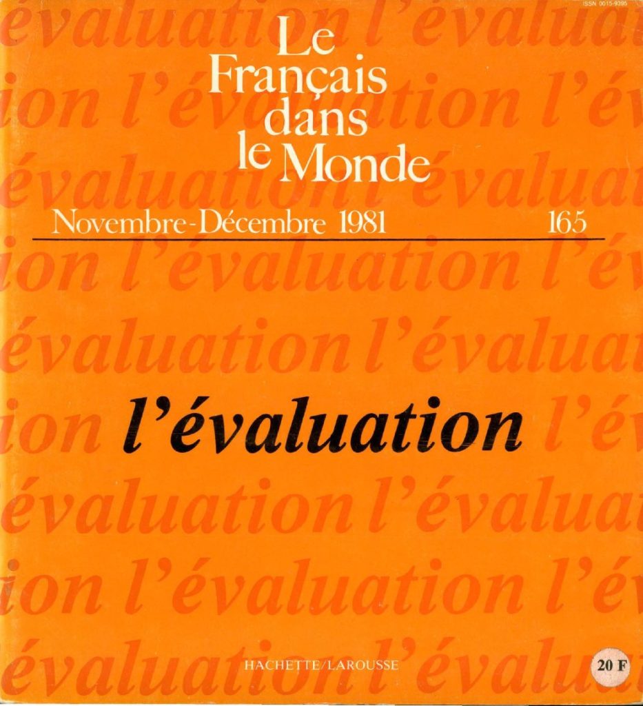 Le français dans le monde 165